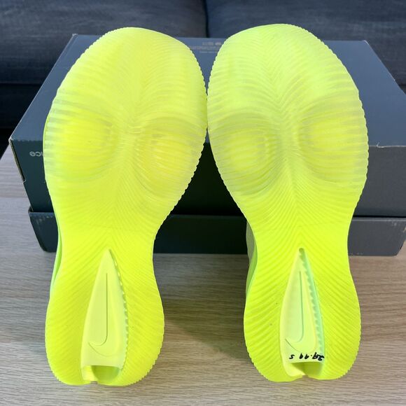 Nike Zoom Double Stacked Volt Yellow Running Shoes CI0804-700 Women's Size 6.5 - Picture 5 of 12
